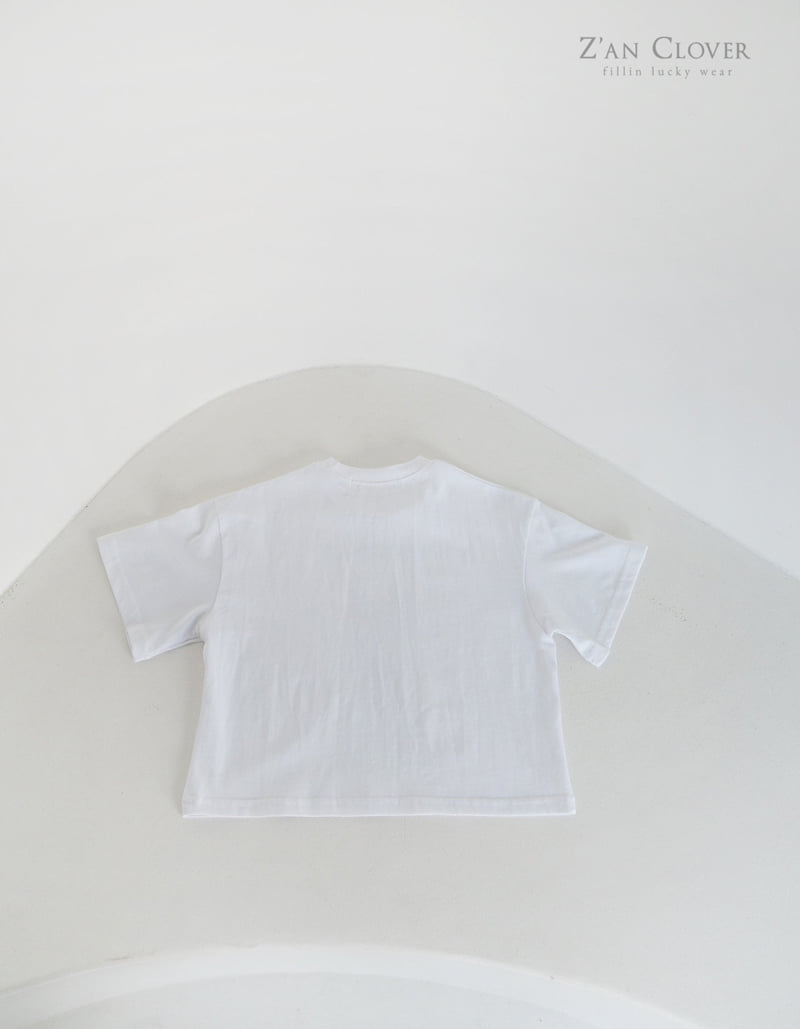 Zan Clover - Korean Children Fashion - #todddlerfashion - Original Tee - 6