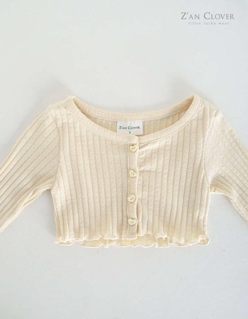 Zan Clover - Korean Children Fashion - #todddlerfashion - Kitsch Cardigan - 5