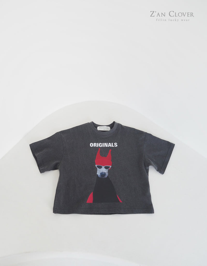 Zan Clover - Korean Children Fashion - #toddlerclothing - Original Tee - 7