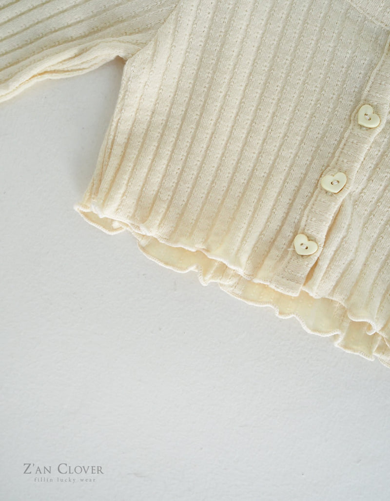 Zan Clover - Korean Children Fashion - #toddlerclothing - Kitsch Cardigan - 6