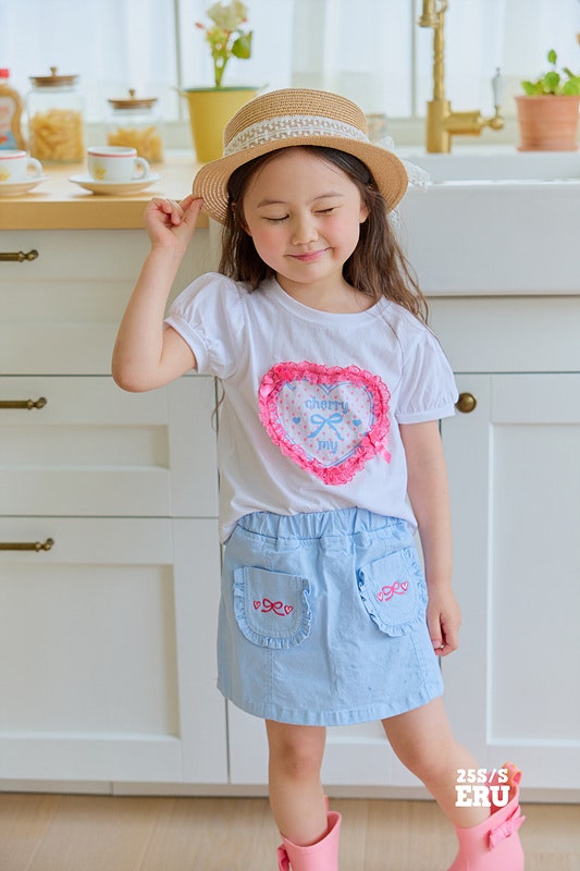 e.ru - Korean Children Fashion - #Kfashion4kids - Heart Tee - 10