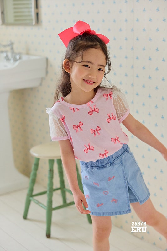 e.ru - Korean Children Fashion - #Kfashion4kids - Ribbon Tee - 3