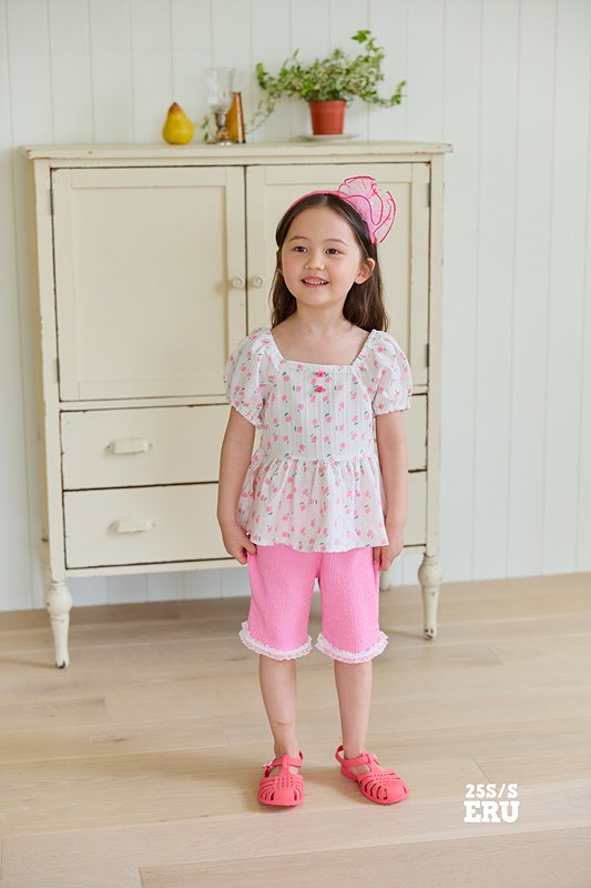e.ru - Korean Children Fashion - #stylishchildhood - Rose Blouse - 4