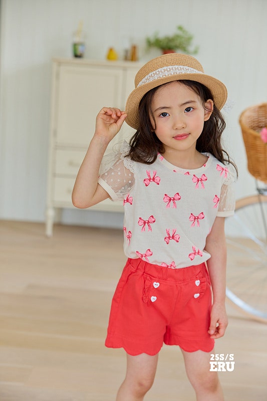 e.ru - Korean Children Fashion - #childofig - Ribbon Tee - 8