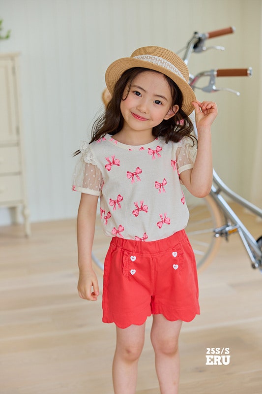 e.ru - Korean Children Fashion - #childofig - Ribbon Tee - 9