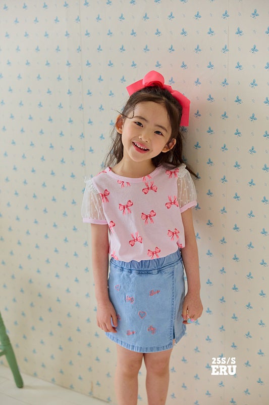e.ru - Korean Children Fashion - #childrensboutique - Ribbon Tee - 10