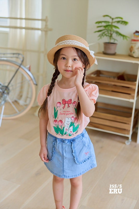 e.ru - Korean Children Fashion - #childrensboutique - Ribbon Span Wrap Skirt - 2