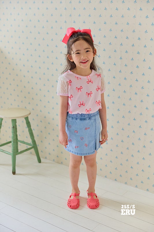 e.ru - Korean Children Fashion - #designkidswear - Ribbon Tee - 11