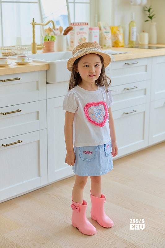 e.ru - Korean Children Fashion - #discoveringself - Heart Tee - 5