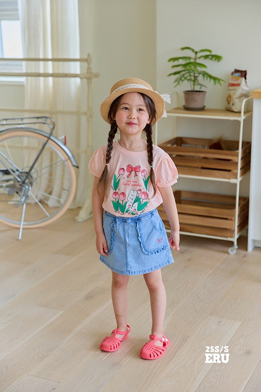 e.ru - Korean Children Fashion - #fashionkids - Ribbon Span Wrap Skirt - 5