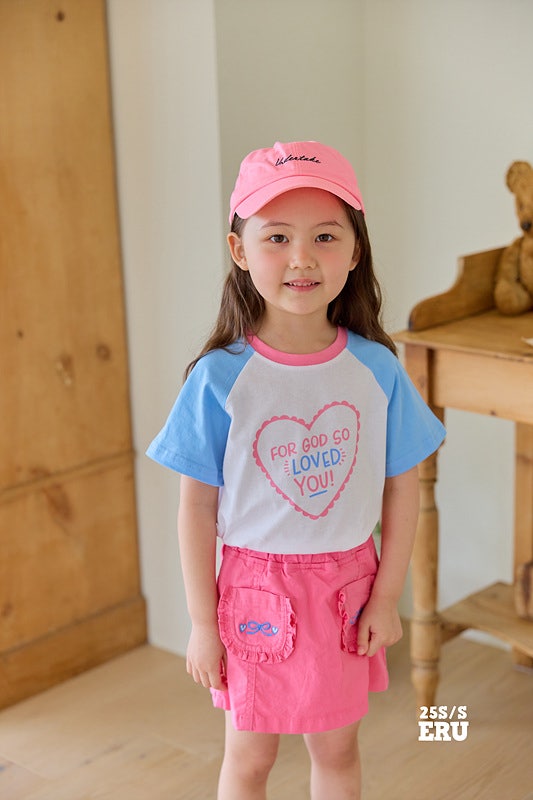 e.ru - Korean Children Fashion - #kidsshorts - Love You Tee - 11