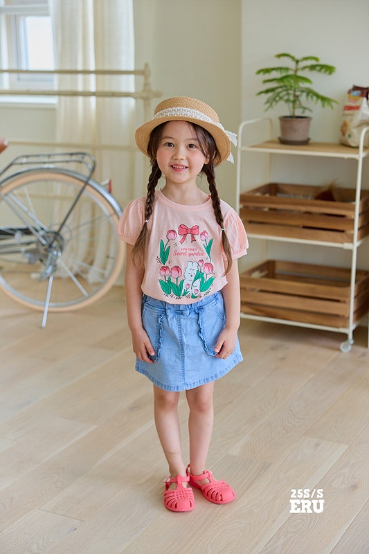 e.ru - Korean Children Fashion - #kidsshorts - Ribbon Span Wrap Skirt - 6