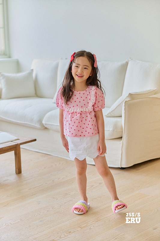 e.ru - Korean Children Fashion - #kidsshorts - Cherry Span Skirt - 2