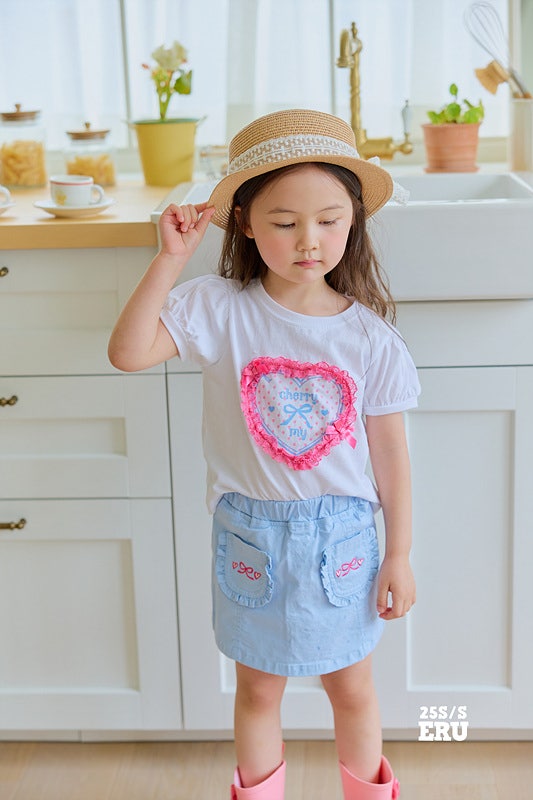 e.ru - Korean Children Fashion - #kidsstore - Heart Tee - 8