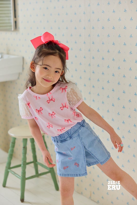 e.ru - Korean Children Fashion - #kidsstore - Ribbon Tee