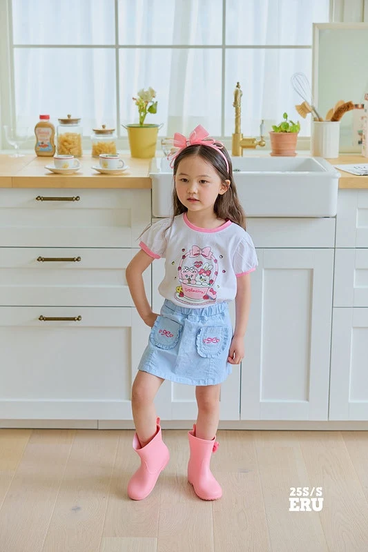 e.ru - Korean Children Fashion - #kidsshorts - Jenny Span Wrap Skirt - 4