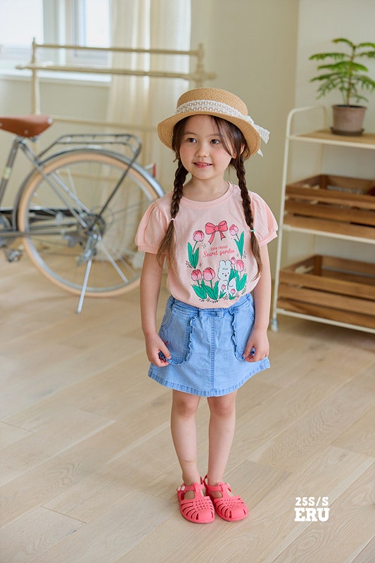 e.ru - Korean Children Fashion - #littlefashionista - Ribbon Span Wrap Skirt - 10