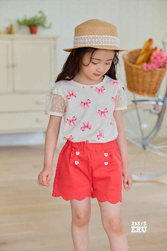 e.ru - Korean Children Fashion - #magicofchildhood - Ribbon Tee - 5