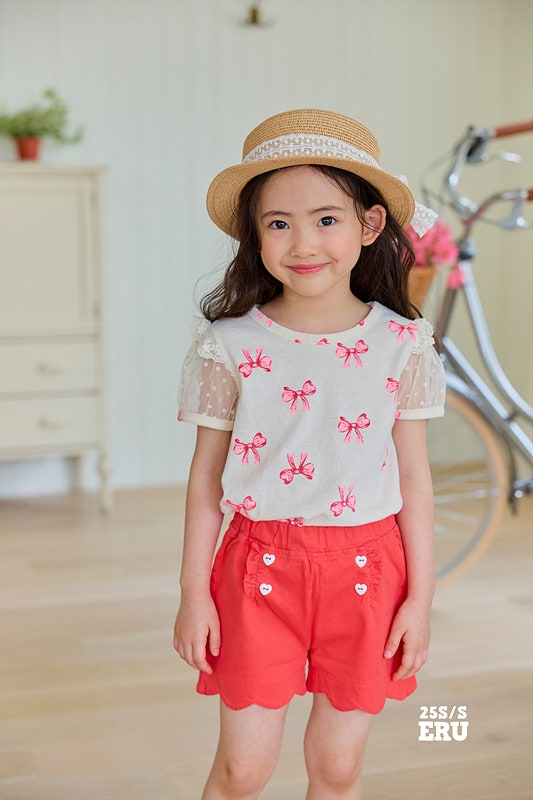 e.ru - Korean Children Fashion - #minifashionista - Ribbon Tee - 6