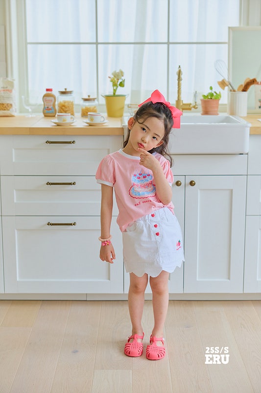 e.ru - Korean Children Fashion - #toddlerclothing - Cake Tee - 2