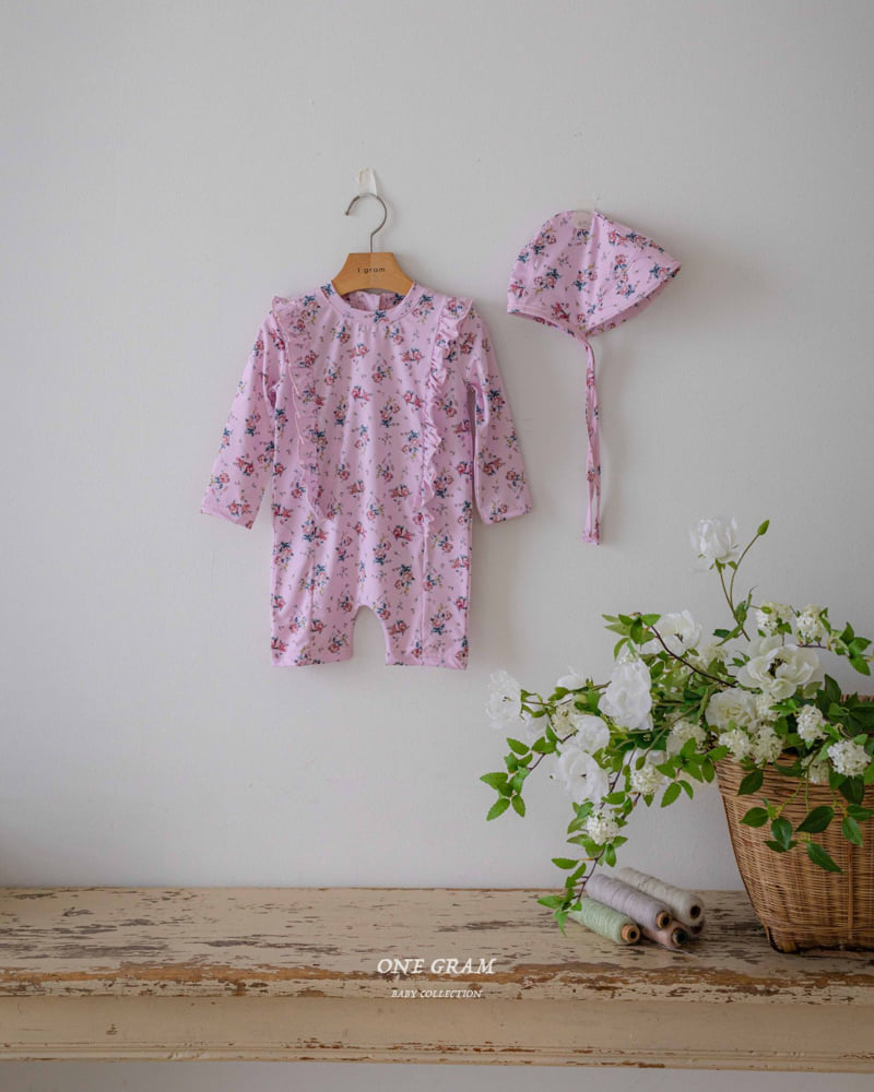 1 Gram - Korean Baby Fashion - #babyboutique - Glass Rash Guard - 11