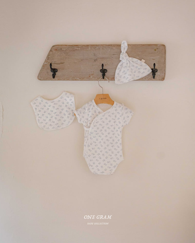 1 Gram - Korean Baby Fashion - #babyboutique - Dodo Newborn Suit - 9
