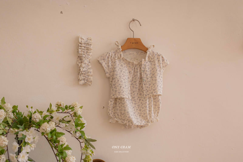 1 Gram - Korean Baby Fashion - #babyboutique - Jenna String Suit - 12