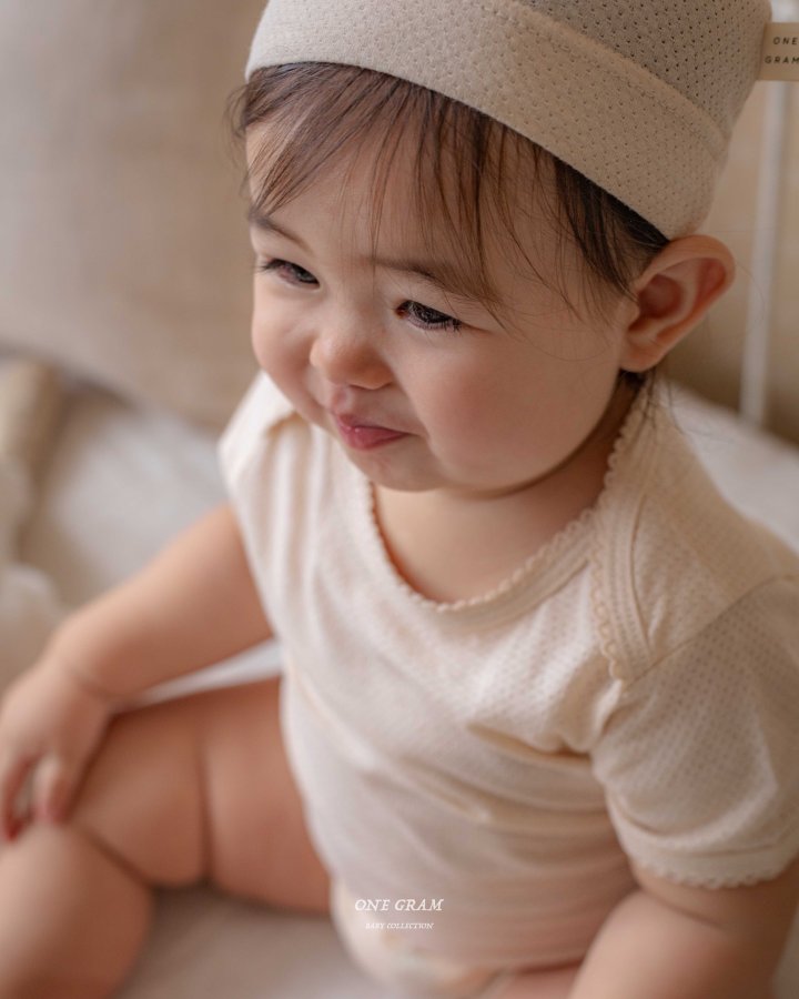 1 Gram - Korean Baby Fashion - #babyboutiqueclothing - Leo Suit (Mesh) - 6
