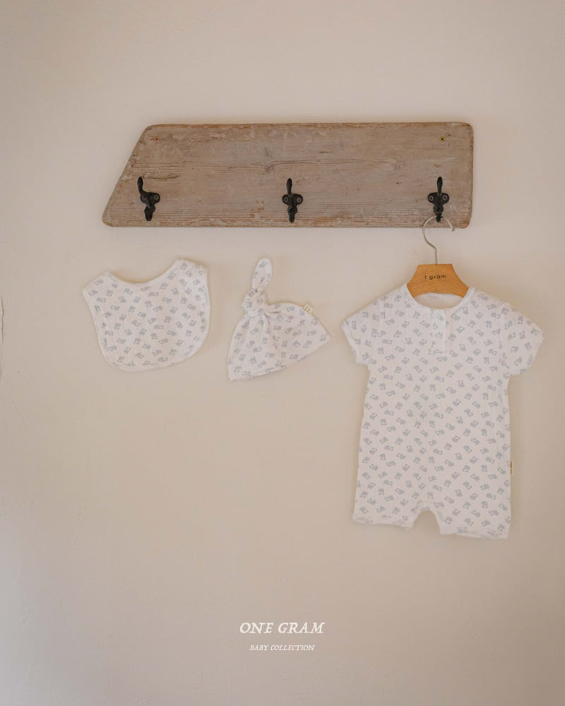 1 Gram - Korean Baby Fashion - #babyclothing - Dodo Suit (Button) - 10