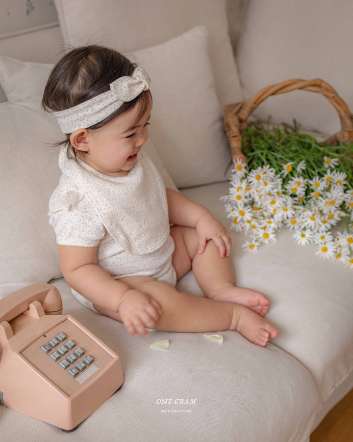 1 Gram - Korean Baby Fashion - #babyclothing - Rudy Lace Suit - 3