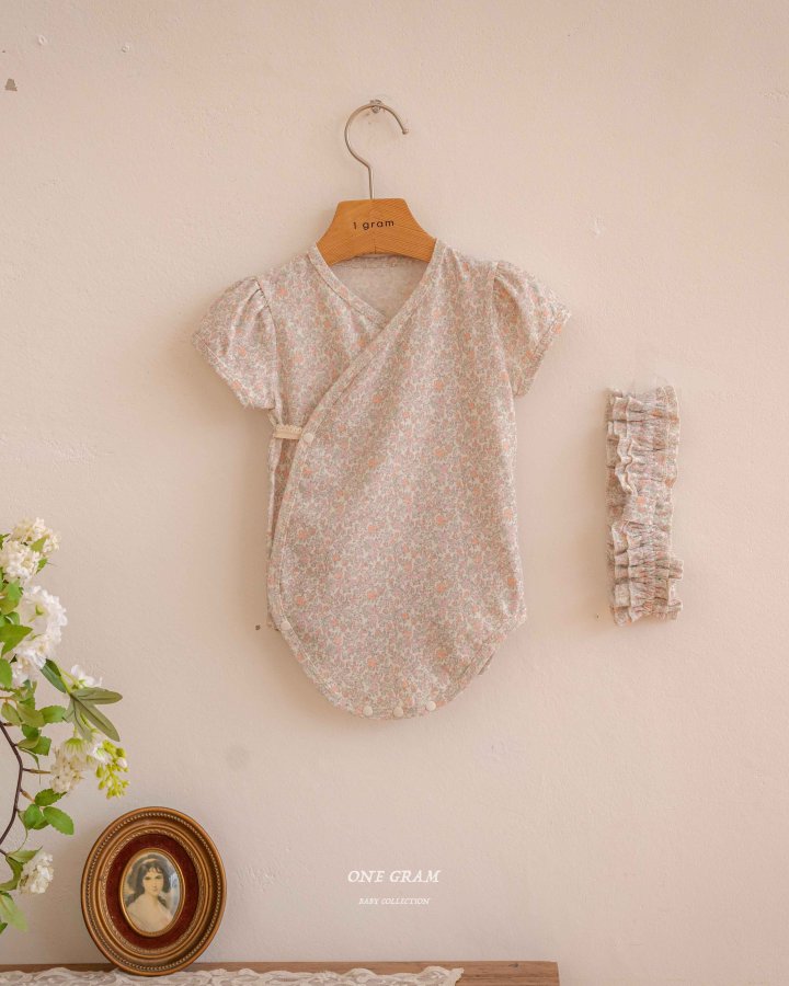 1 Gram - Korean Baby Fashion - #babyfashion - Rico Newborn Suit - 8