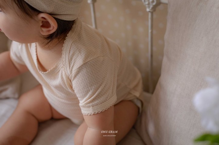 1 Gram - Korean Baby Fashion - #babyfashion - Leo Suit (Mesh) - 8