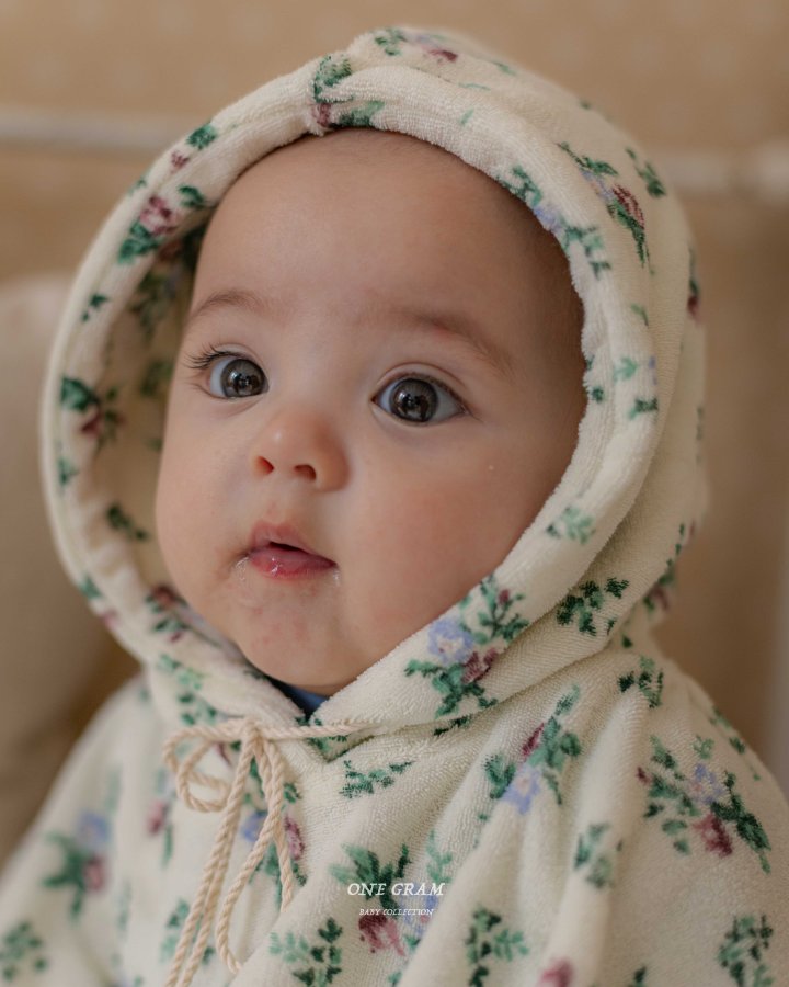 1 Gram - Korean Baby Fashion - #babyfever - Glass Bathrobe