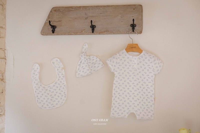 1 Gram - Korean Baby Fashion - #babyfever - Dodo Suit (Button) - 12