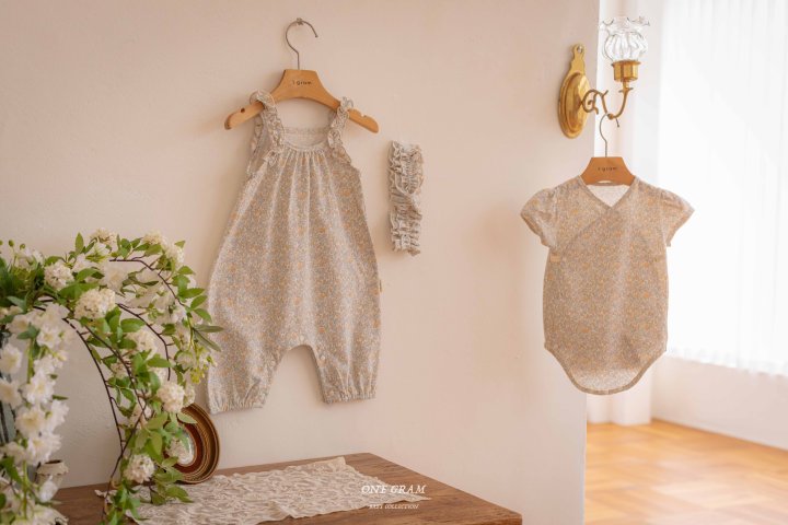 1 Gram - Korean Baby Fashion - #babygirlfashion - Rico Newborn Suit - 10