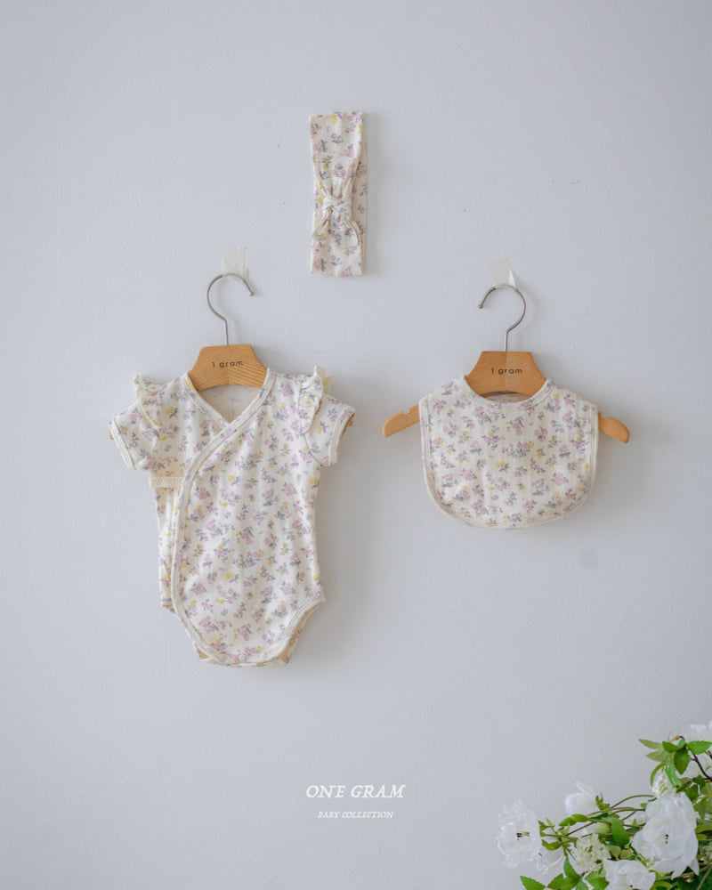 1 Gram - Korean Baby Fashion - #babygirlfashion - Lily Bib - 6