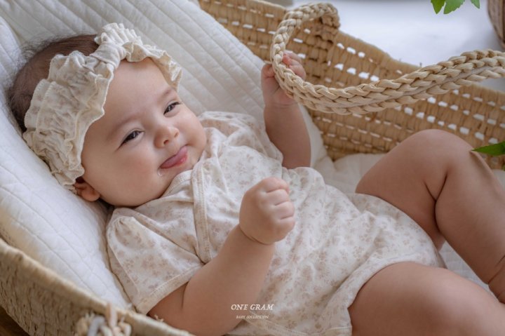 1 Gram - Korean Baby Fashion - #babygirlfashion - Jenna Newborn Suit - 3