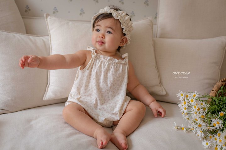 1 Gram - Korean Baby Fashion - #babygirlfashion - Jenna String Suit - 2