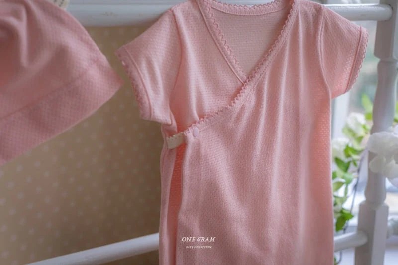 1 Gram - Korean Baby Fashion - #babylifestyle - Leo Newborn Suit (Mesh) - 12