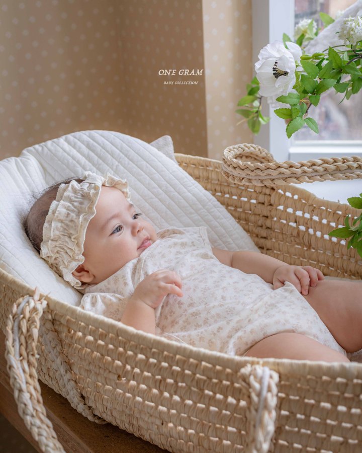 1 Gram - Korean Baby Fashion - #babygirlfashion - Jenna Newborn Suit - 4