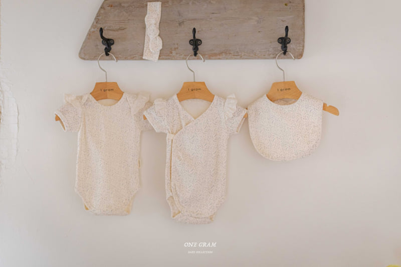 1 Gram - Korean Baby Fashion - #babyoninstagram - Rudy Newborn Lace Suit - 9