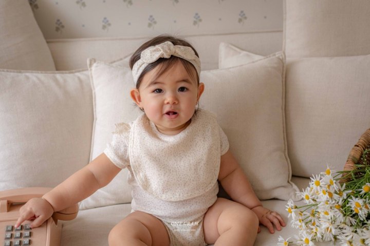 1 Gram - Korean Baby Fashion - #babyoninstagram - Rudy Lace Suit - 8