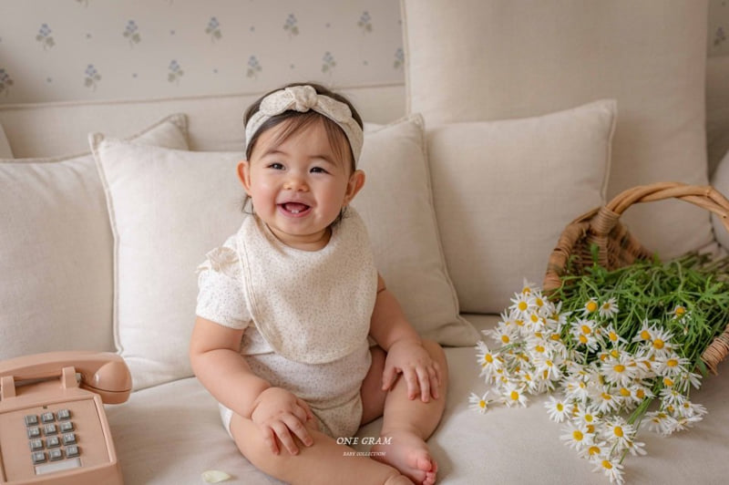1 Gram - Korean Baby Fashion - #babyoninstagram - Rudy Bib - 7