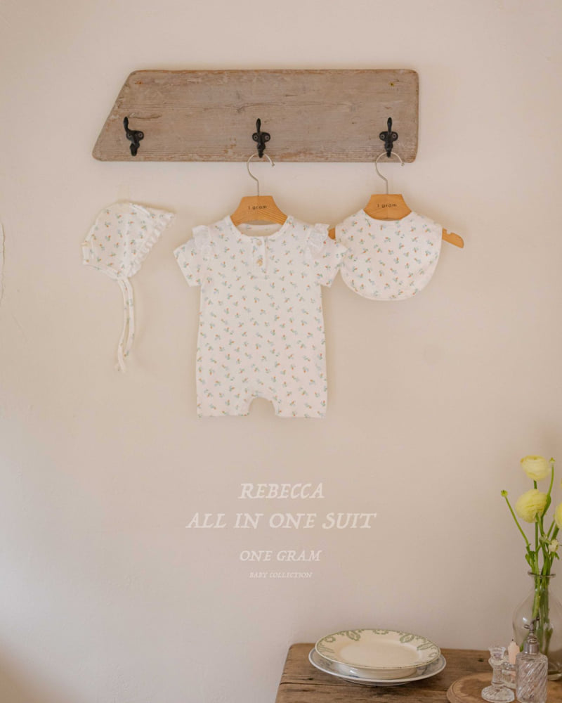 1 Gram - Korean Baby Fashion - #babyoninstagram - Rebecca Bib - 4