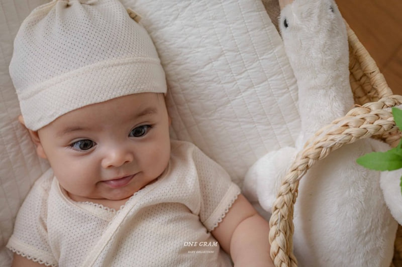 1 Gram - Korean Baby Fashion - #babyootd - Leo Hat (Mesh) - 12