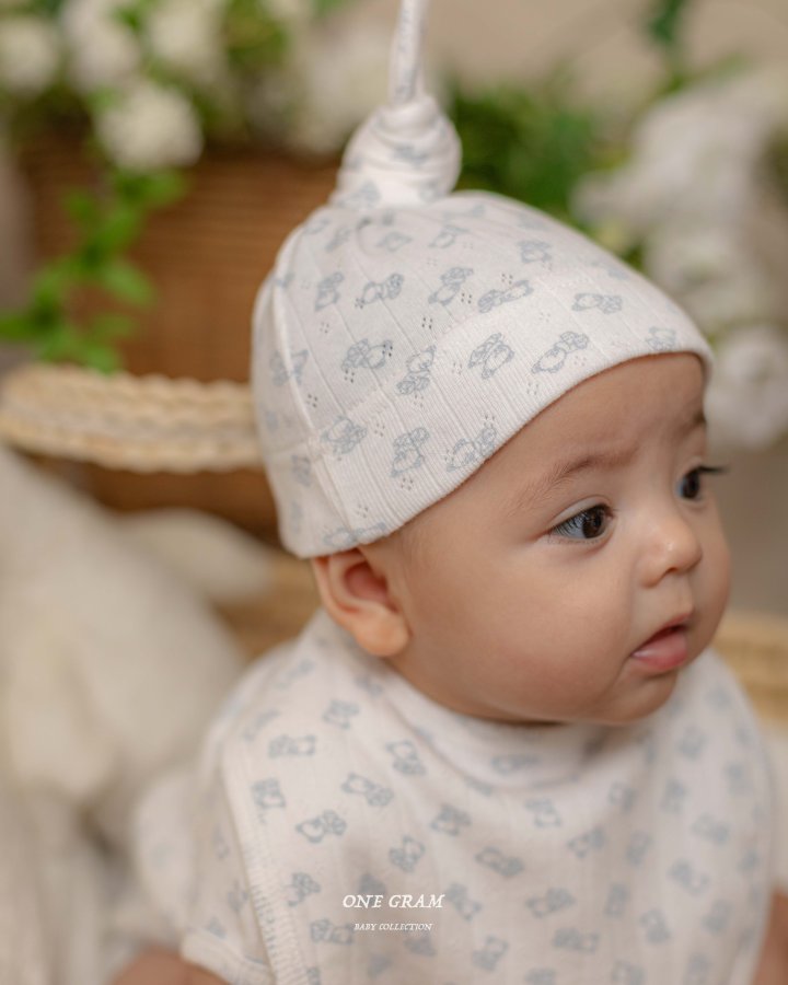 1 Gram - Korean Baby Fashion - #babyoutfit - Dodo Newborn Suit - 3