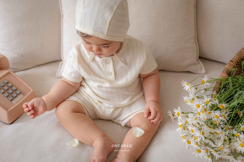 1 Gram - Korean Baby Fashion - #babyoutfit - Miller Bonnet