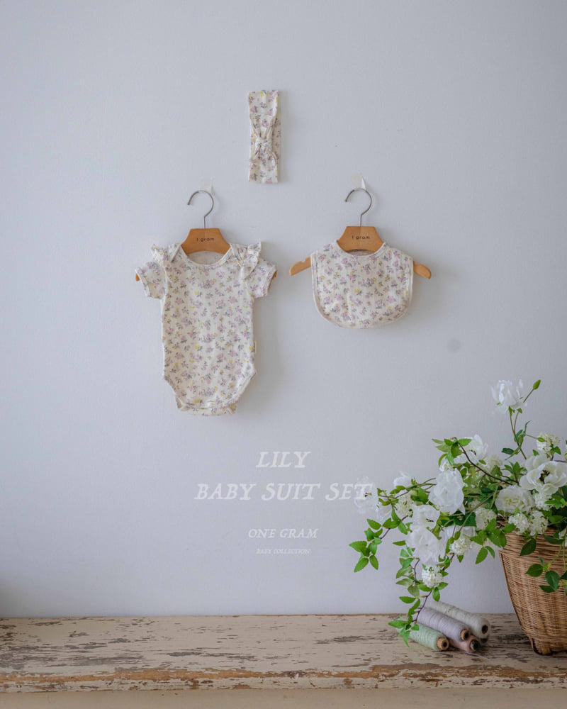 1 Gram - Korean Baby Fashion - #babyoutfit - Lily Suit - 11