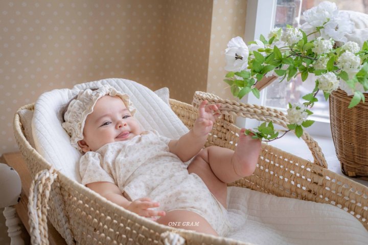1 Gram - Korean Baby Fashion - #babyoutfit - Jenna Newborn Suit - 7