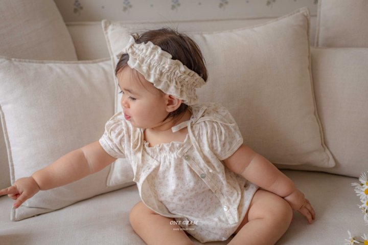 1 Gram - Korean Baby Fashion - #babyoutfit - Jenna String Suit - 6